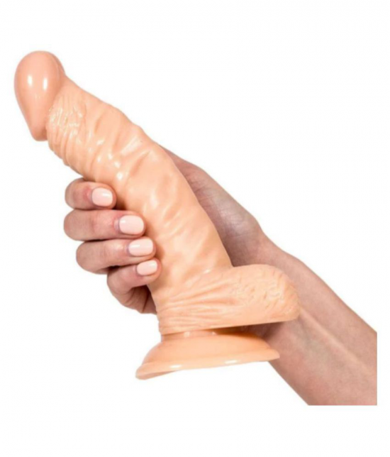 Sabrina 7.7 inch Suction Cup Beige