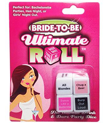Bride-to-Be Ultimate Roll Dice Game Adult Sex Games Couples Foreplay Party