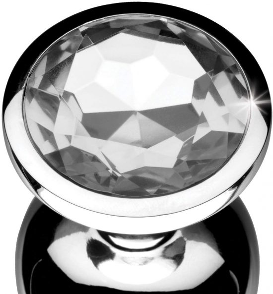 Booty Sparks Transparent Gem Anal Plug - Large - Image 5
