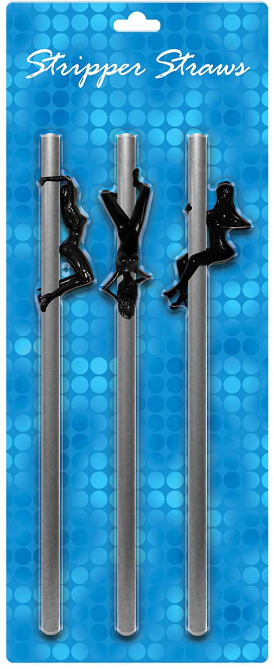 Female Stripper Straws