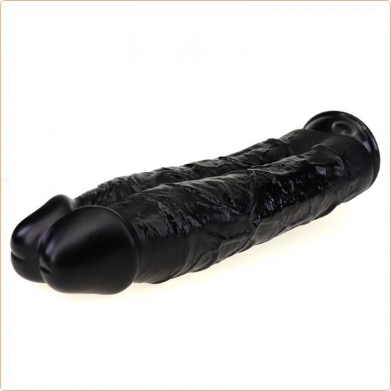 Double Penetrator Suction Cup Dildo 12 Inch - Image 3