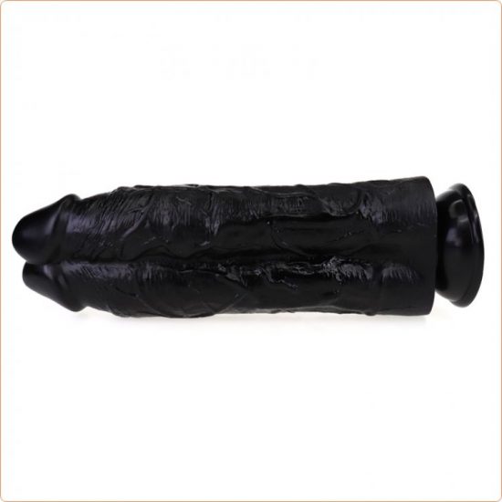 Double Penetrator Suction Cup Dildo 12 Inch - Image 4