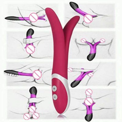 Alien Y Branch Dual Motor – Rechargeable Wand for Men and Women
