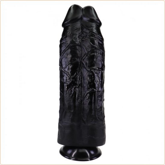 Double Penetrator Suction Cup Dildo 12 Inch