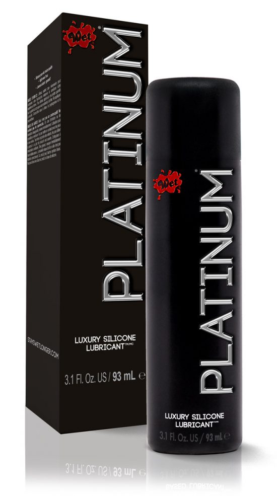 Wet Platinum Luxury Silicone Lubricant 3.0  oz