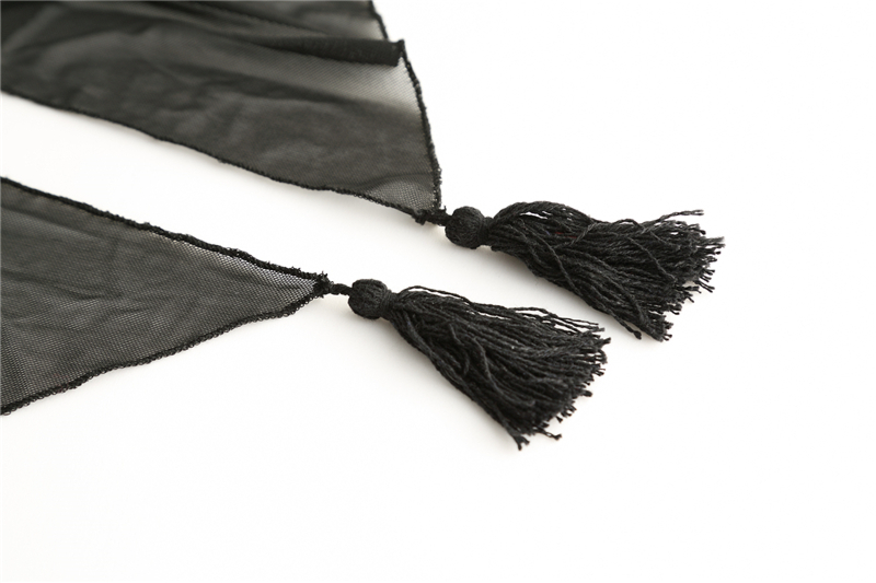 New mesh see through irregular tassel loose soft G-Strings sexy lingerie (with necklace) - Image 11