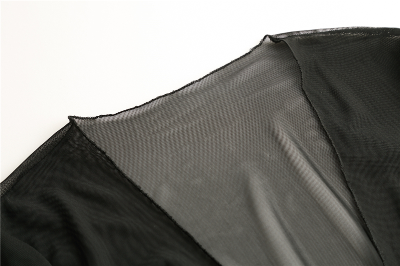 New mesh see through irregular tassel loose soft G-Strings sexy lingerie (with necklace) - Image 8