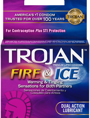 TROJAN Fire & Ice Condoom