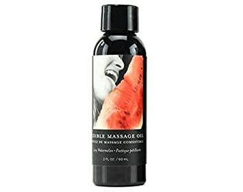 Body natural, spa quality massage oil Flavor Watermelon the most sensitive and picky skins size 2 oz