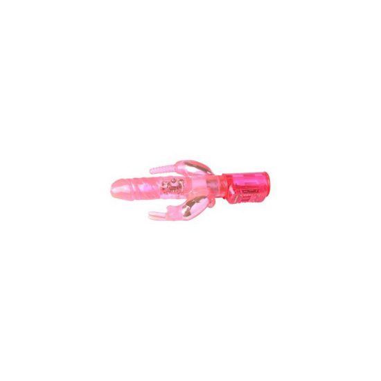 Vibrateur Triple Ecstasy Gris - California Exotics - Vibromasseur Lapin Multifonction