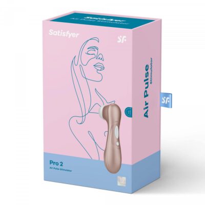 Satisfyer Pro 2 Next Generation Rechargeable Silicone Clitoral Stimulator Waterproof Bronze 6.5 Inch