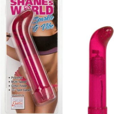 Shanes World Sparkle G G-Spot Vibrator – Pink