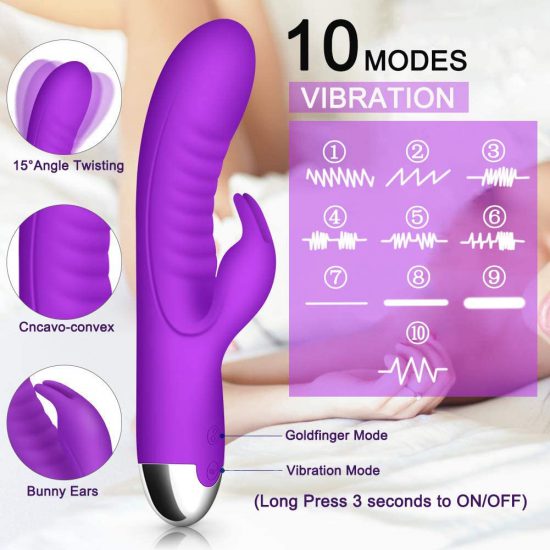 Massager, Multiple Massaging Vibrating Patterns - Image 3