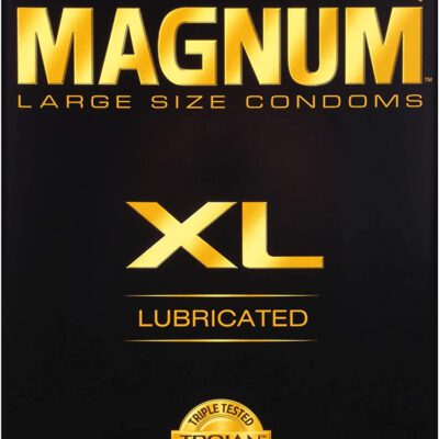 Trojan Condom Magnum Extra Large Lubricated 12 Pack