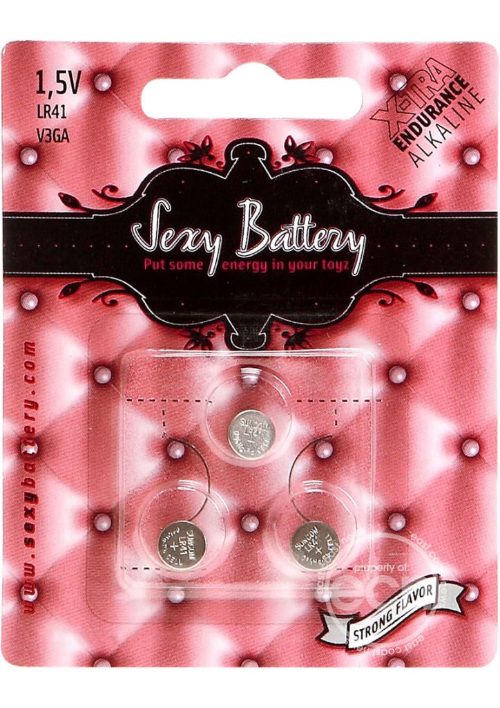 Sexy Battery Endurance Alkaline Battery LR41 V3GA/ 1.5V (3 Pack