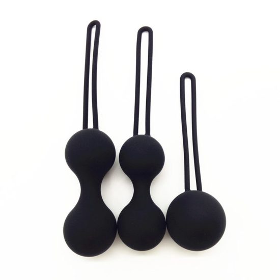 Black Color Silicone BenWa Ball Set