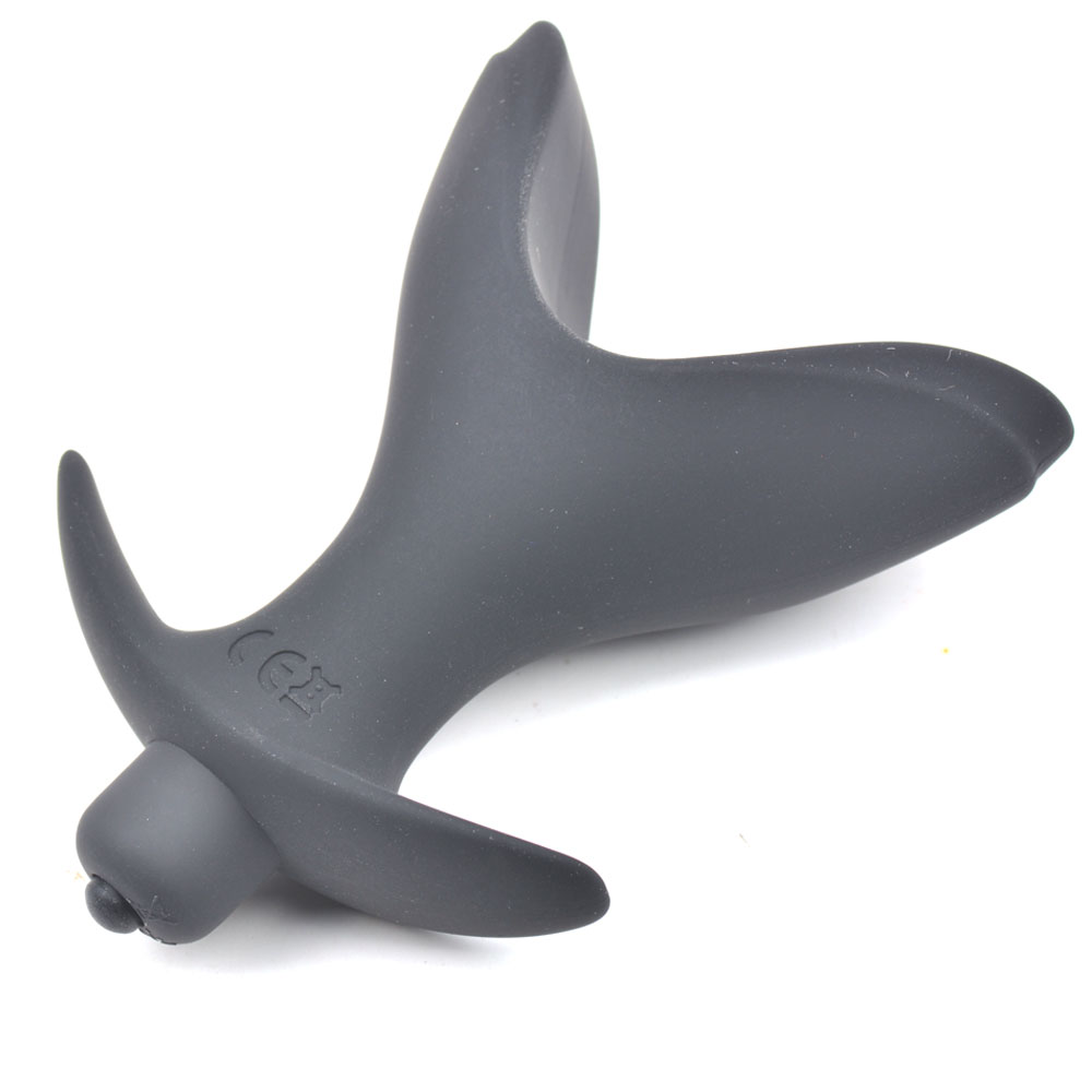 Vibrating Anchor Butt Plug (Black) - Image 3