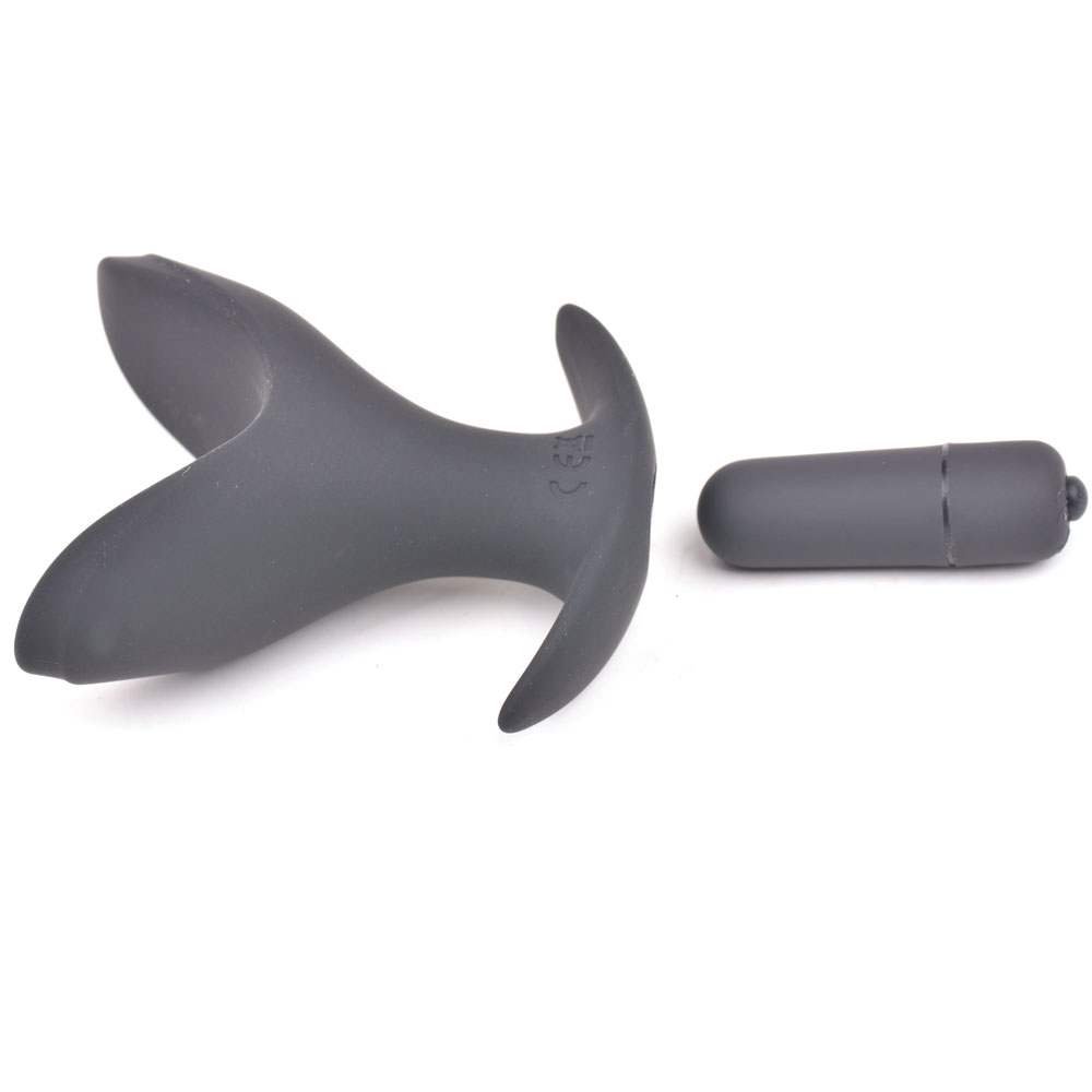 Vibrating Anchor Butt Plug (Black) - Image 4