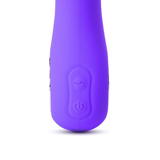 Pink Color 7 Speeds Rechargeable Silicone Penis Shape Vibrator with Rotation and Heating - Image 7