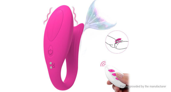9 Speeds Remote Control Pink Color Rechargeable Clitoral and G-Spot Rabbit Vibrator - Image 4