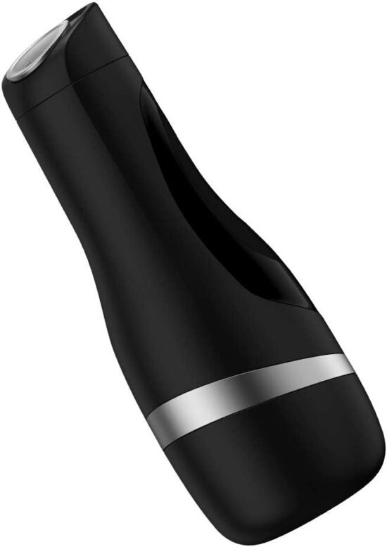 Satisfyer Men Classic Masturbator - Black/Silver - Image 6
