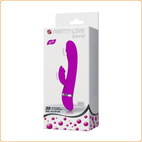 David Silicone Penis Rabbit Vibrator