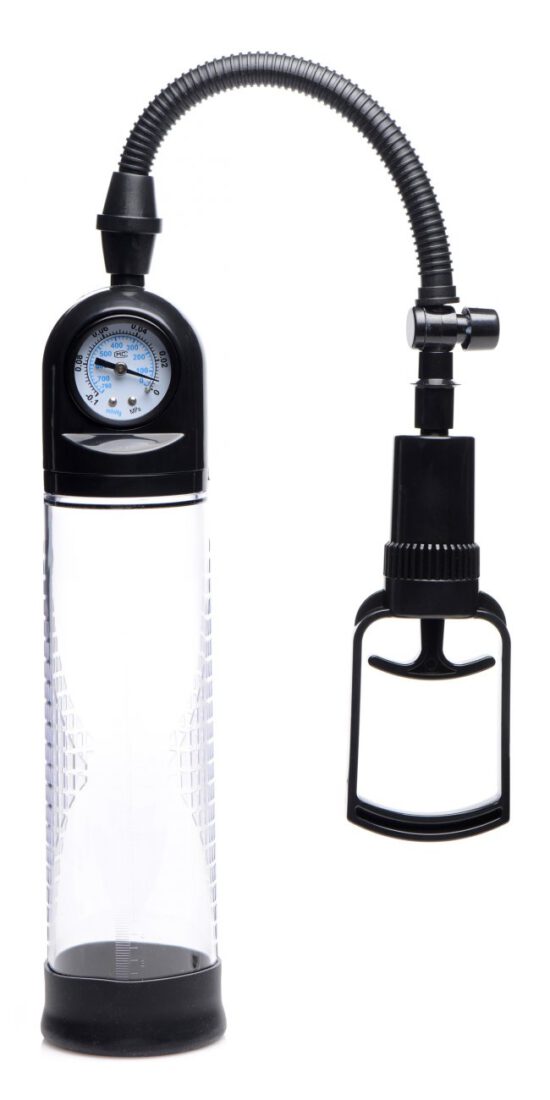 Trigger Penis Pump with Built-in Pressure Gauge - Image 2