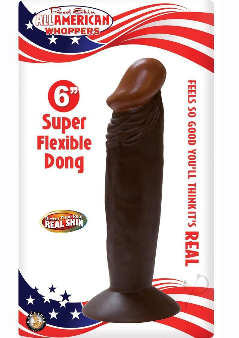 All American Whoppers Dildo 6in – Chocolate