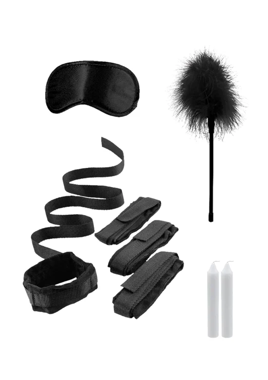 Ouch! Bed Bindings Restraint Kit - Black - Image 5