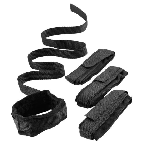 Ouch! Bed Bindings Restraint Kit - Black - Image 6
