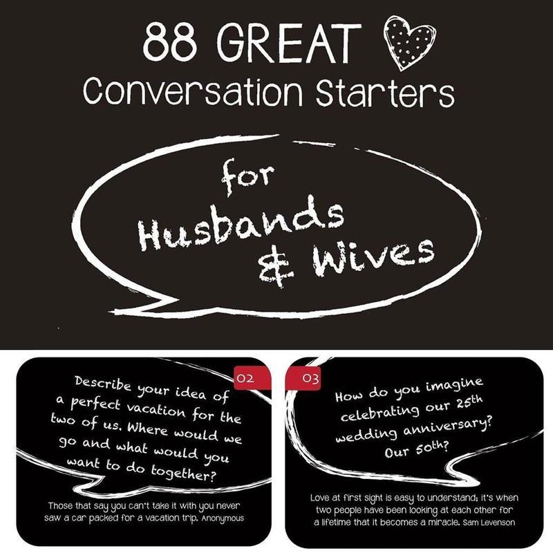 88 GREAT Conversation starters