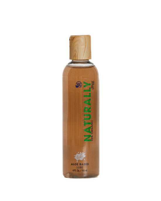 Wet Naturally 95% Certified Organic Aloe Based Lubricant