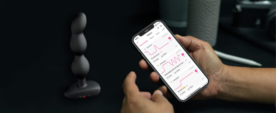 Ridge App-controlled Vibrating and Rotating Anal Beads - Image 16