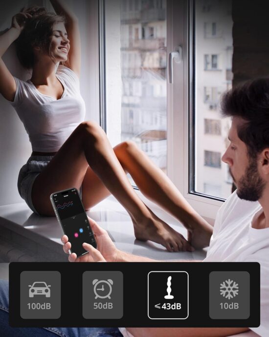 Ridge App-controlled Vibrating and Rotating Anal Beads - Image 11