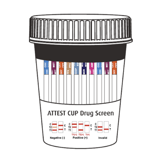 Versea Easy Lab 6-Panel Drugs of Abuse Cup Test (1 Pack) - Image 4