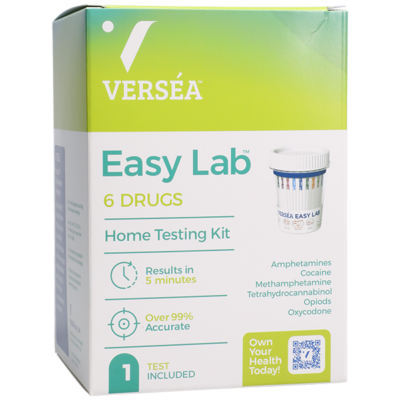 Versea Easy Lab 6-Panel Drugs of Abuse Cup Test (1 Pack)