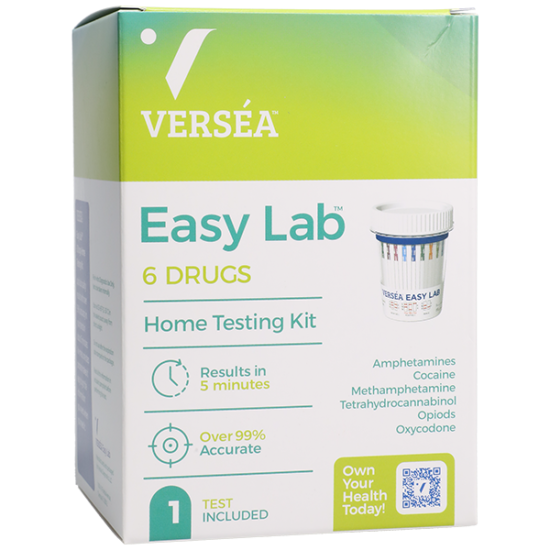 Versea Easy Lab 6-Panel Drugs of Abuse Cup Test (1 Pack)