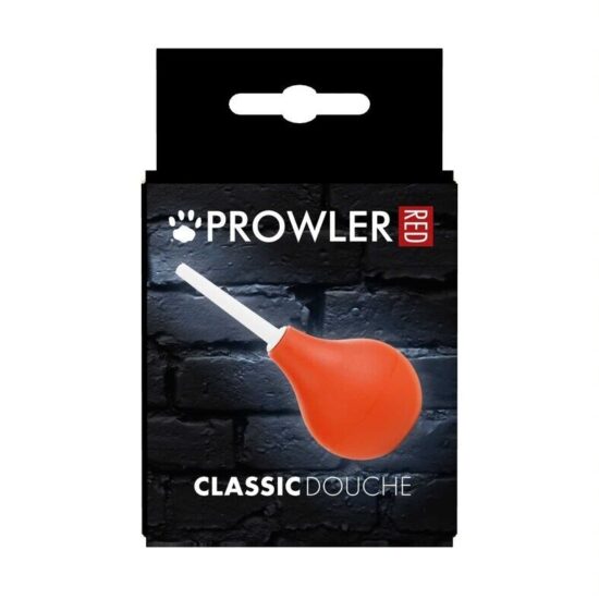 Prowler RED Bulb Silicone Anal Douche- Small - Orange