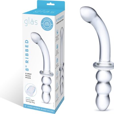 Glas – Ribbed G-Spot Glass Dildo