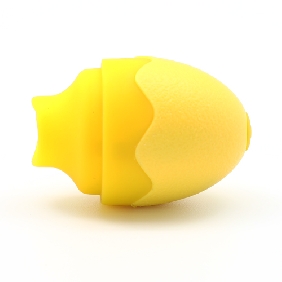 10 Speeds Rechargeable Silicone Lemon Vibrator with Tongue - Image 5