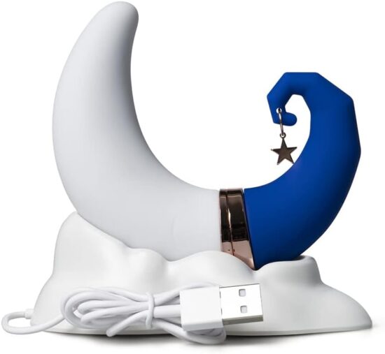 10-Speed Moon Vibrator with Clitoral Sucking Function
