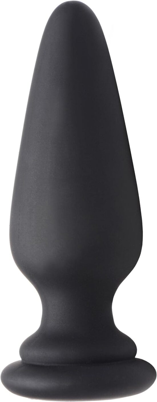 Tailz Snap-On Silicone Anal Plug - Small - Black/Pink - Image 5