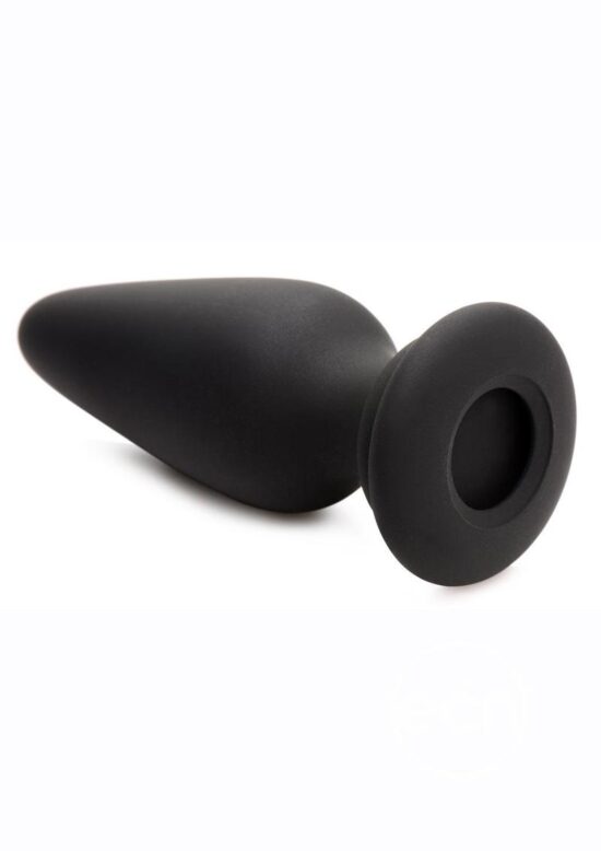 Tailz Snap-On Silicone Anal Plug - Large - Black/Pink - Image 4