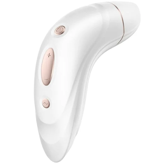 Satisfyer Pro 1+ Vibration Pressure Clitoral Stimulator USB Rechargeable Waterproof 5.11in - White - Image 6