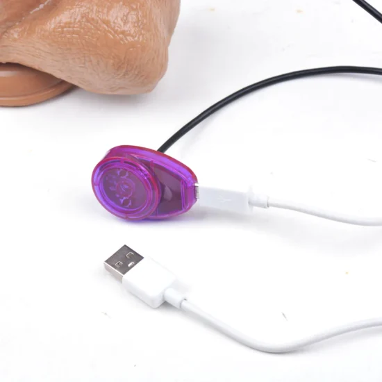 3 Speeds Rechargeable Vibrating and Rotating Brown/Flesh Color Realistic Dildo (Flesh Color)of (Brown Color) - Image 8