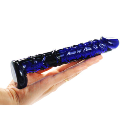 Glass Dildo Blue