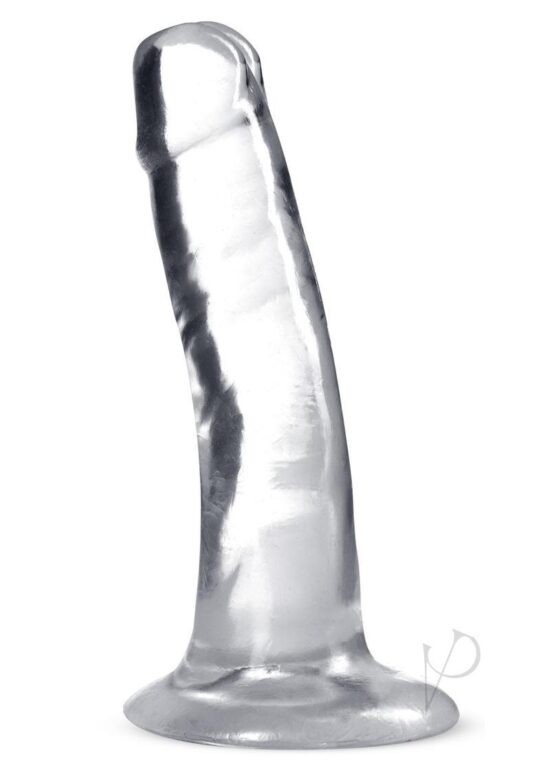 B Yours Plus Hard n' Happy Realistic Dildo 5.5in - Clear