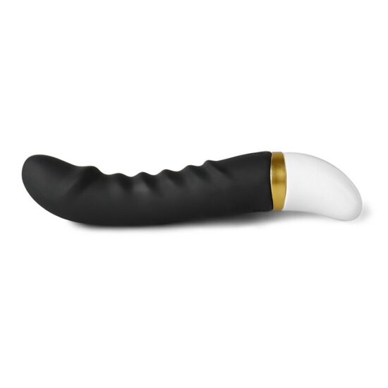 12-Speed Black Color Rechargeable Silicone Vibrator - Image 5