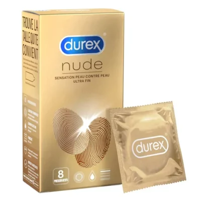 Durex Nude skin to skin ultradun 8 condooms
