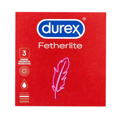 Durex Fetherlite Rubber Box of 3 pieces - Image 3